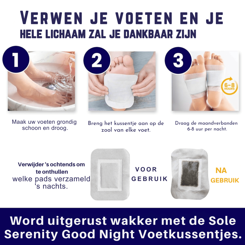 Detox sleep pads | gun jezelf een goede nachtrust