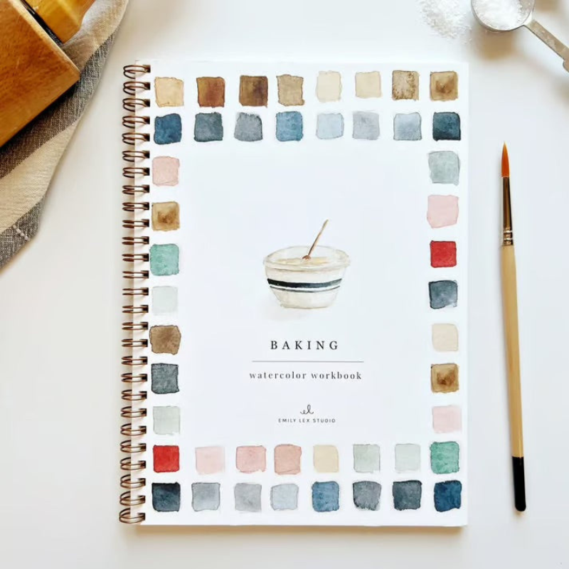 Aquarelli™ | Laat je creativiteit de vrije loop met ons leuke werkboek voor aquarel!
