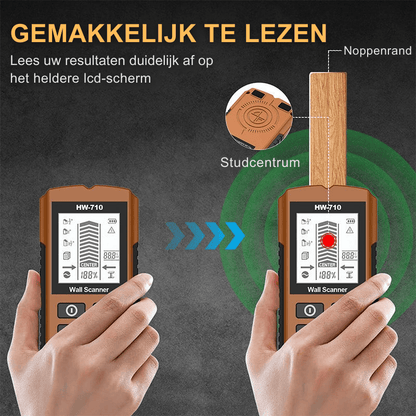 Wanddetector - weet waar je moet boren!