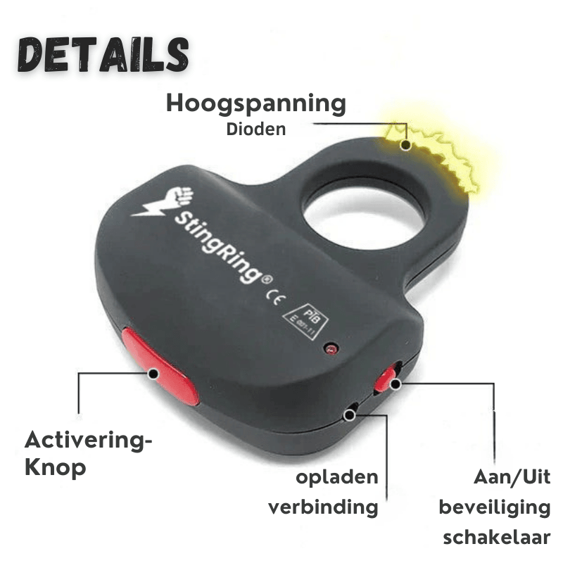 Stingring - voel je veiliger op straat