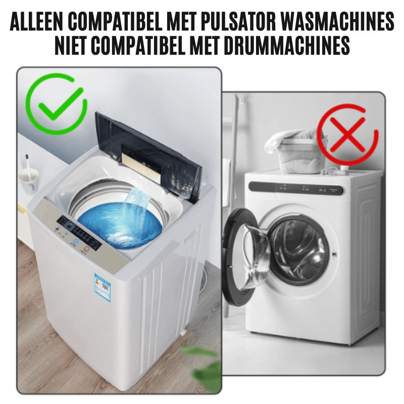 WashingFilter™ - Herbruikbaar drijvend filter voor wasmachines.