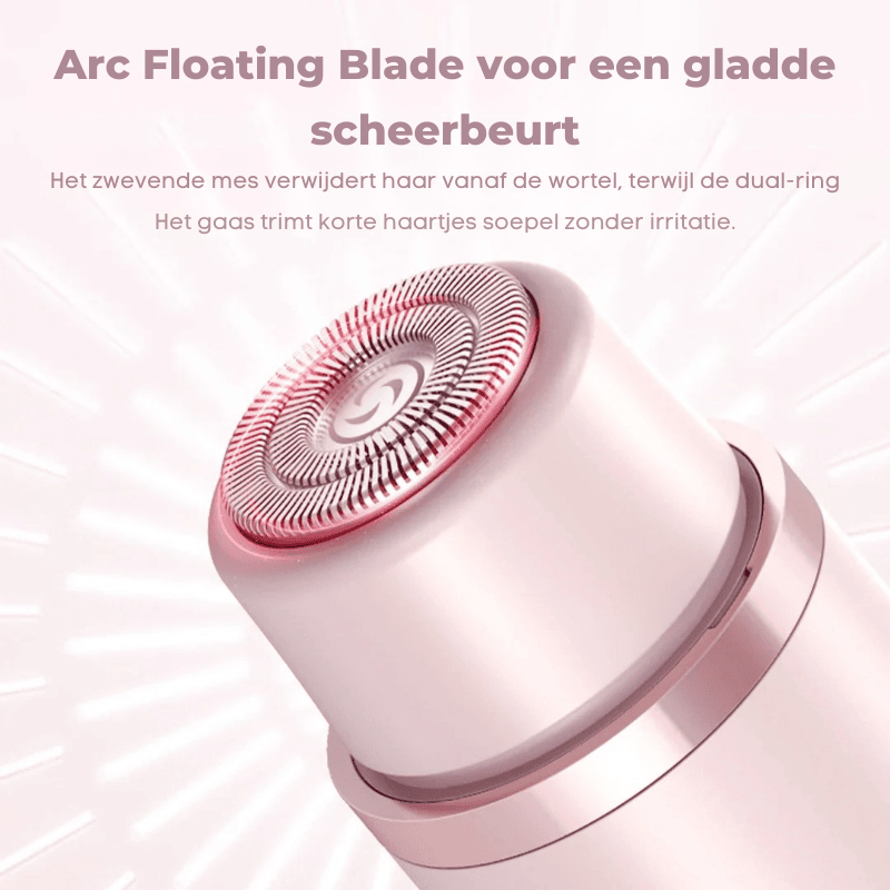 TrimFijn | 2 in 1 pijnloze bikini- en gezichtshaartrimmer