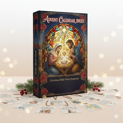 ✝️🌟 Bijbelvers Adventskalender 2025 – Een Reis van Geloof, Hoop & Vreugde