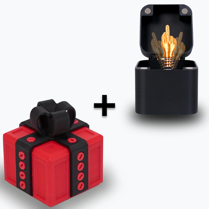 Prank cadeau + middelvinger box