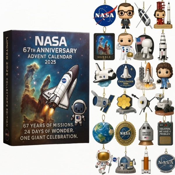 🚀 NASA 67th Anniversary 2025 Adventskalender