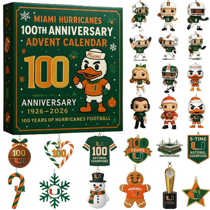 Miami Hurricanes 100-jarig Jubileum Adventskalender 2025