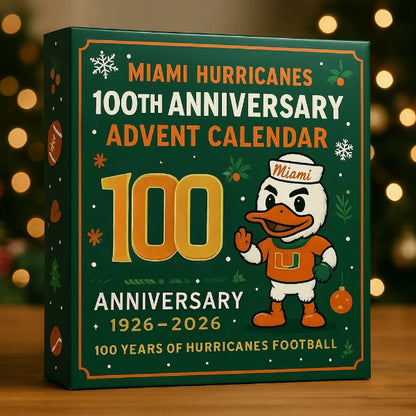 Miami Hurricanes 100-jarig Jubileum Adventskalender 2025