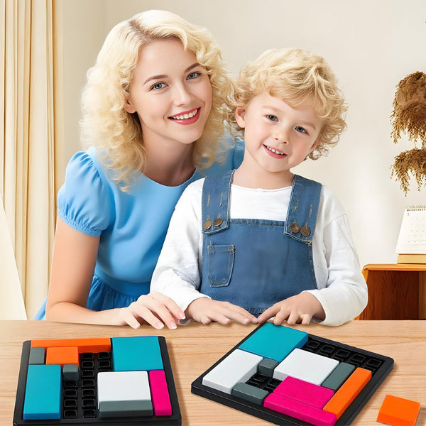 🎄 Creatief Geometrisch Blokken Puzzelspel