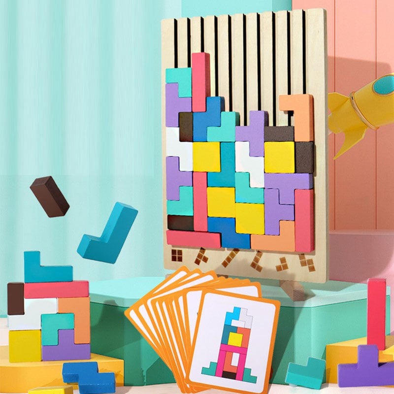 Wooden Stacking Puzzel