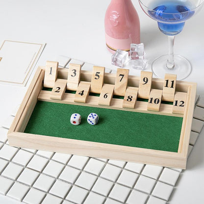 Shut The Box Game - Leuk tafelspel voor volwassenen en kinderen