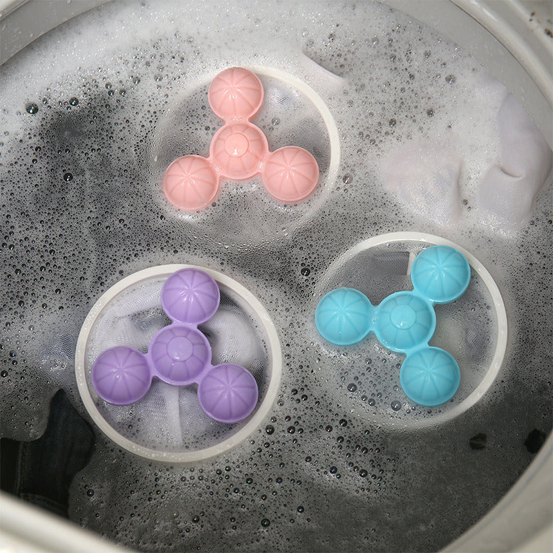 WashingFilter™ - Herbruikbaar drijvend filter voor wasmachines.