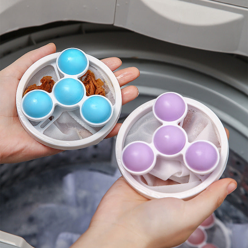 WashingFilter™ - Herbruikbaar drijvend filter voor wasmachines.