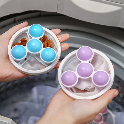 WashingFilter™ - Herbruikbaar drijvend filter voor wasmachines.