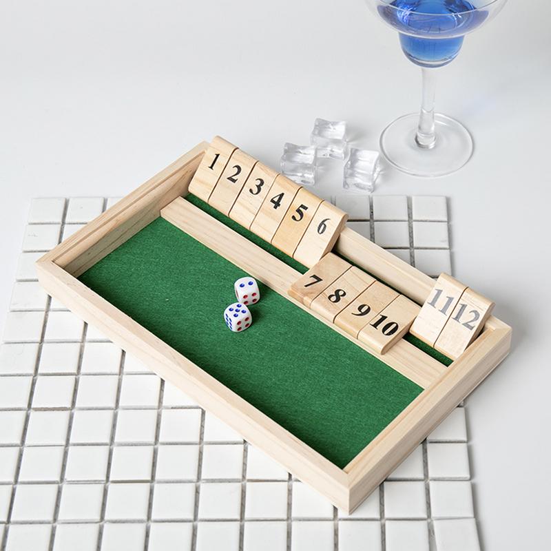 Shut The Box Game - Leuk tafelspel voor volwassenen en kinderen