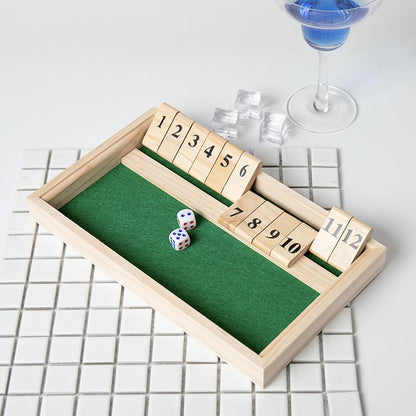 Shut The Box Game - Leuk tafelspel voor volwassenen en kinderen