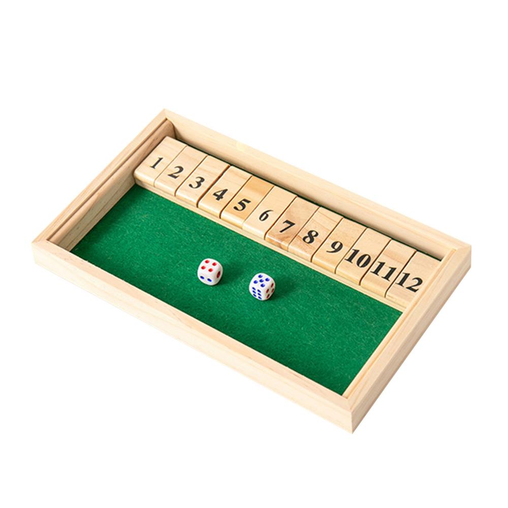 Shut The Box Game - Leuk tafelspel voor volwassenen en kinderen