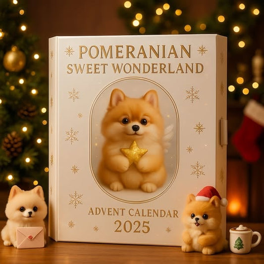 🐾 Pomeranian Sweet Wonderland Adventskalender 2025