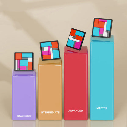 🎄 Creatief Geometrisch Blokken Puzzelspel