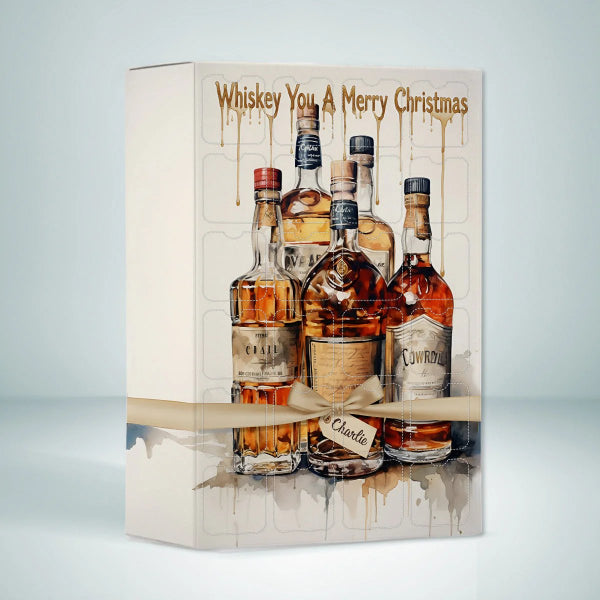 🥃 Whisky-thema Adventskalender (met decoraties) 🎄