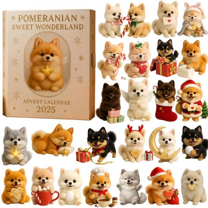 🐾 Pomeranian Sweet Wonderland Adventskalender 2025