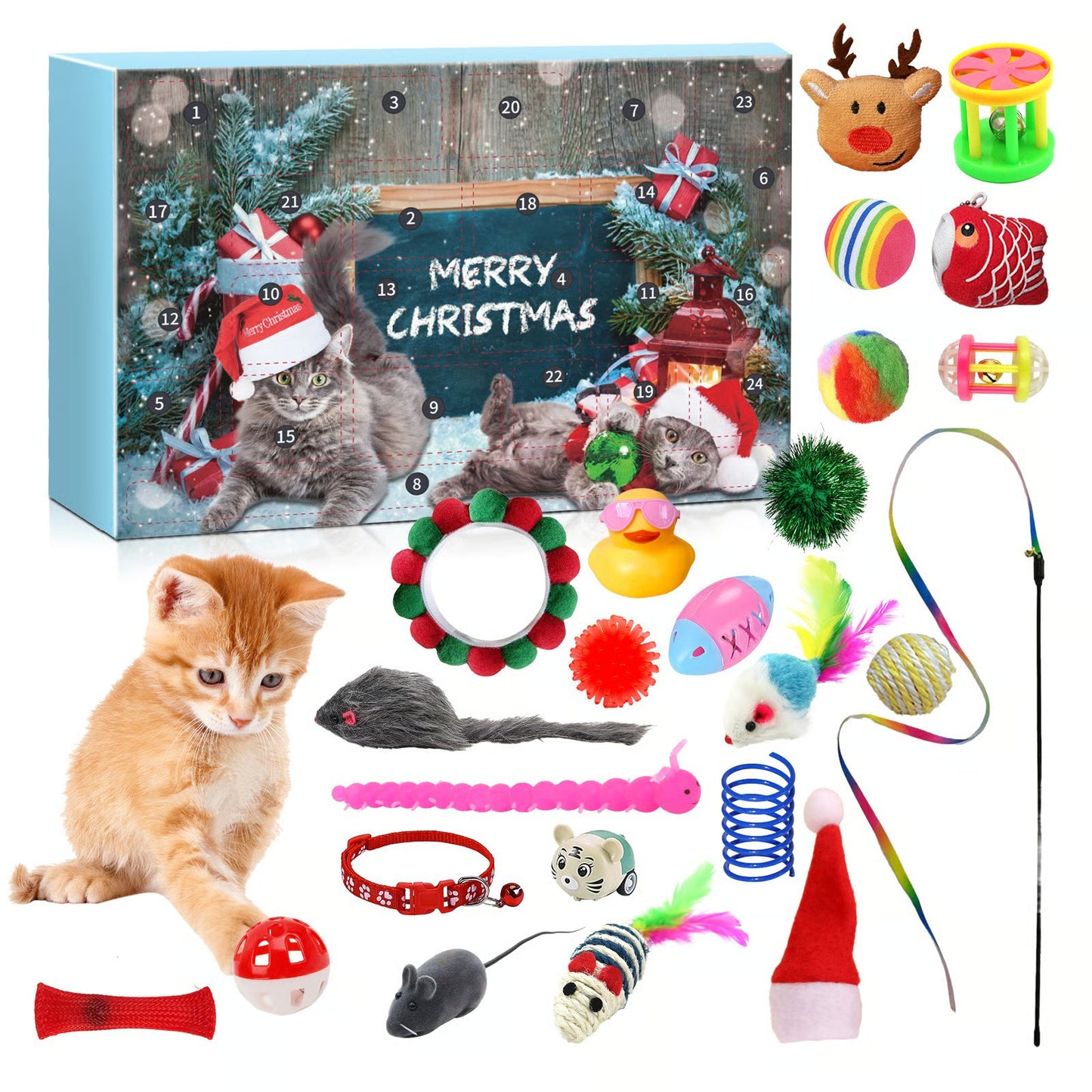 2025 Nieuwe katten adventskalender