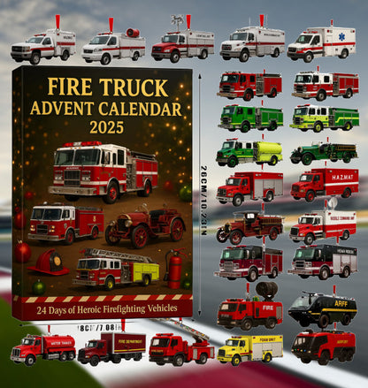 🚒🔥Brandweerwagen adventskalender 2025🎁🌲