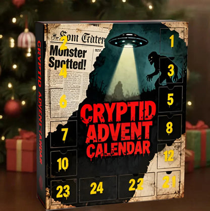 🦍🛸 2025 Cryptid Adventskalender – Ontdek het Onbekende Deze Kerst 🎁👽