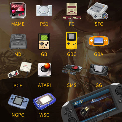 SF3000 Draagbare Handheld HD Gameconsole Set