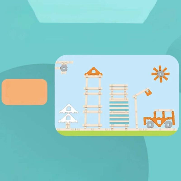 Educatieve Houten Bouwblokken