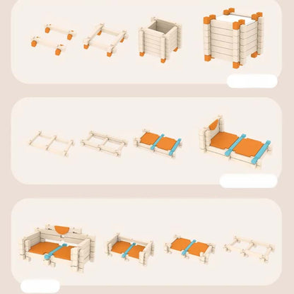 Educatieve Houten Bouwblokken